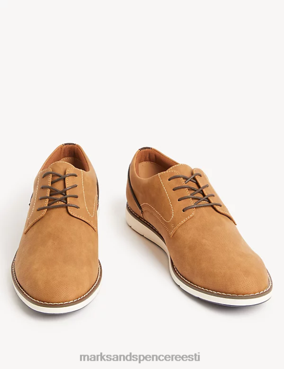 jalatsid ee Marks & Spencer mehed derby kingad värske jalaga tan NZTRN5518