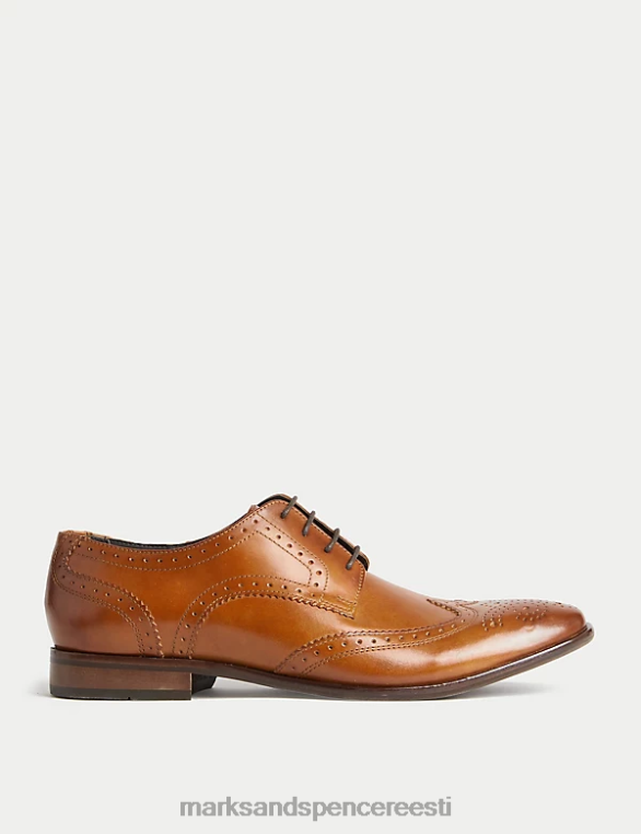 jalatsid ee Marks & Spencer mehed nahast brogud tan NZTRN5659