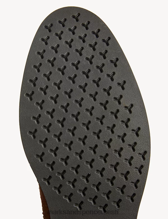 jalatsid ee Marks & Spencer mehed seemisnahast brogues šokolaadi NZTRN6192