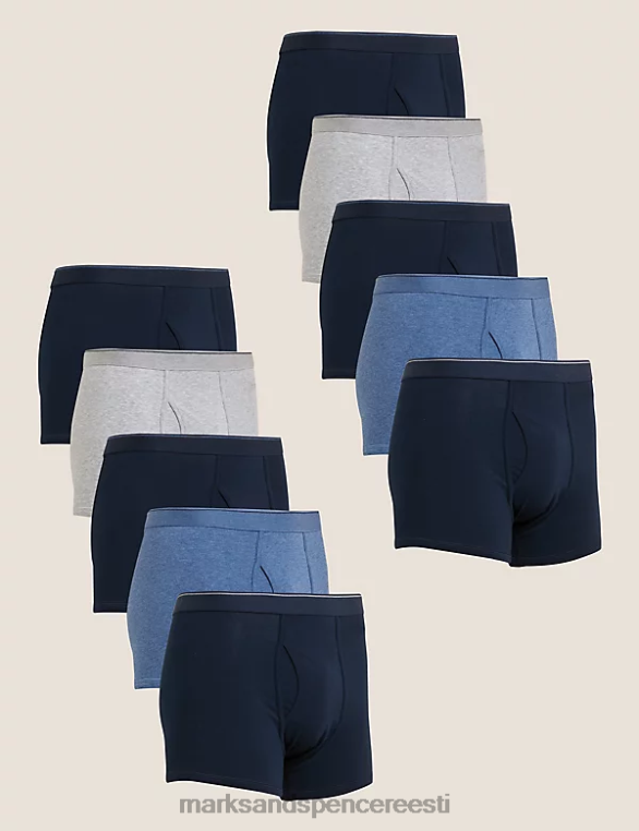 Riietus ee Marks & Spencer mehed 10 tk puuvillast venivad lahedad ja värsked kohvrid denim segu NZTRN5105