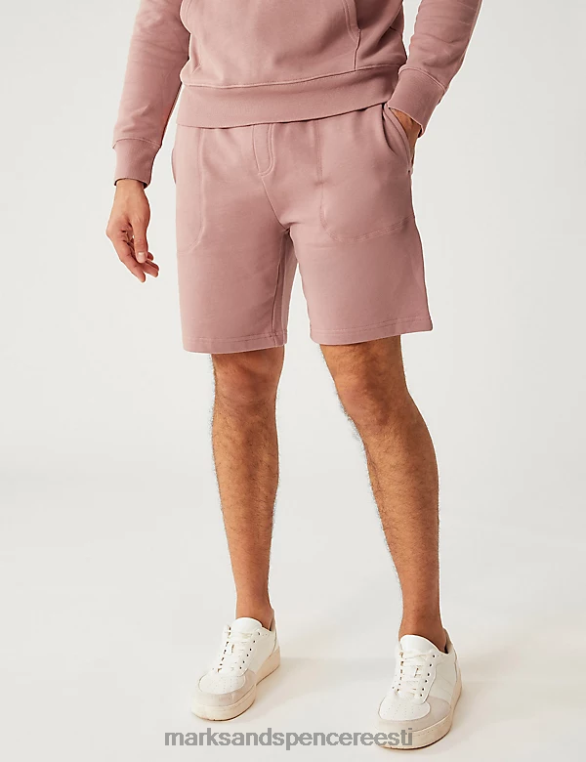 Riietus ee Marks & Spencer mehed nööriga trikoopüksid antiikne roos NZTRN5117