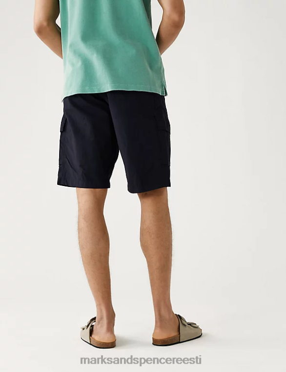 Riietus ee Marks & Spencer mehed trek cargo stormwear lühikesed püksid tume merevägi NZTRN6844
