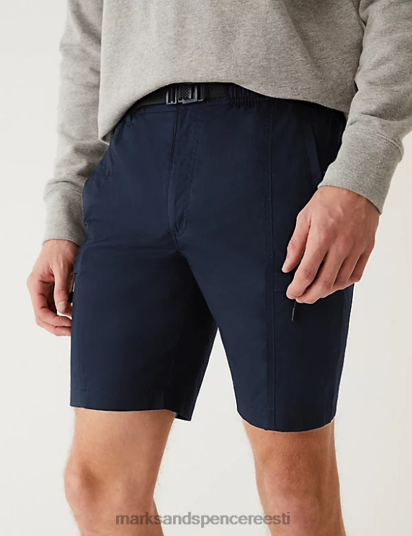 Riietus ee Marks & Spencer mehed vööga trekipüksid koos tormirõivastega merevägi NZTRN5401