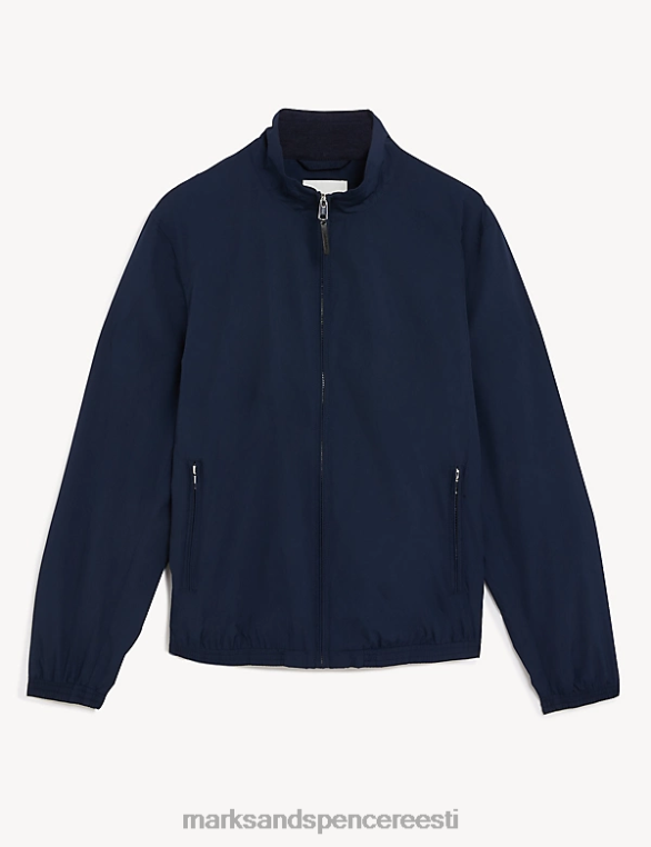 Riietus ee Marks & Spencer mehed bomber jope tormirõivastega merevägi NZTRN6154