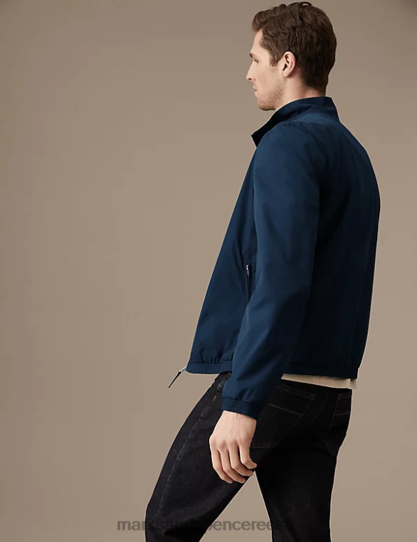 Riietus ee Marks & Spencer mehed bomber jope tormirõivastega merevägi NZTRN6154