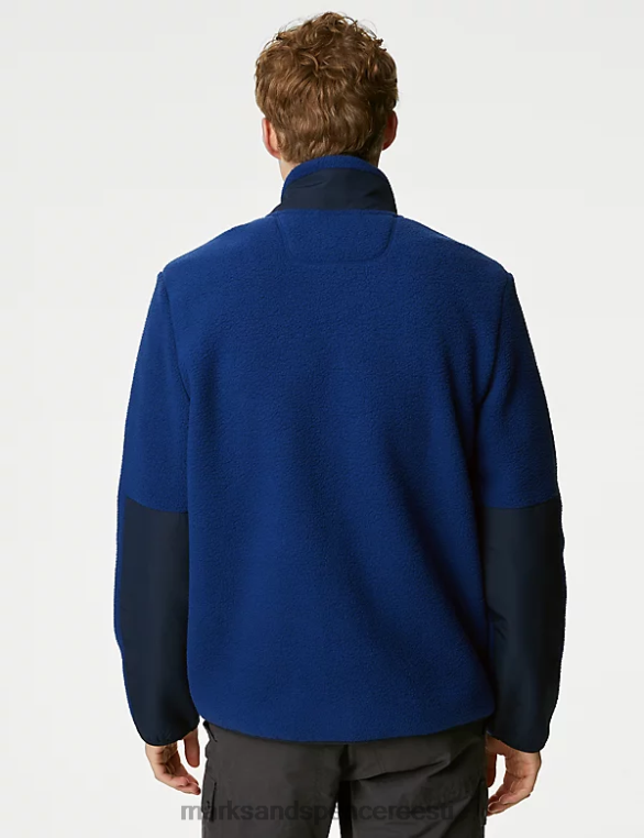 Riietus ee Marks & Spencer mehed polar fliisist lukuga jope tumesinine NZTRN5481