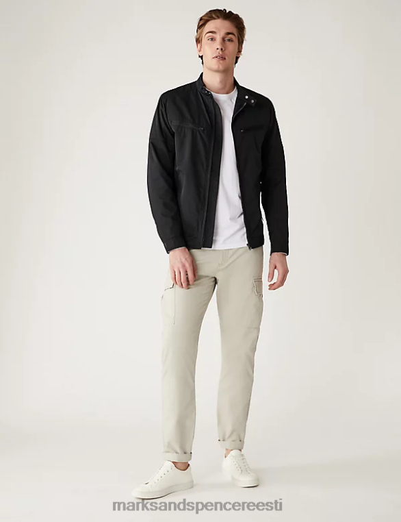 Riietus ee Marks & Spencer mehed rattajope tormirõivastega must NZTRN6613