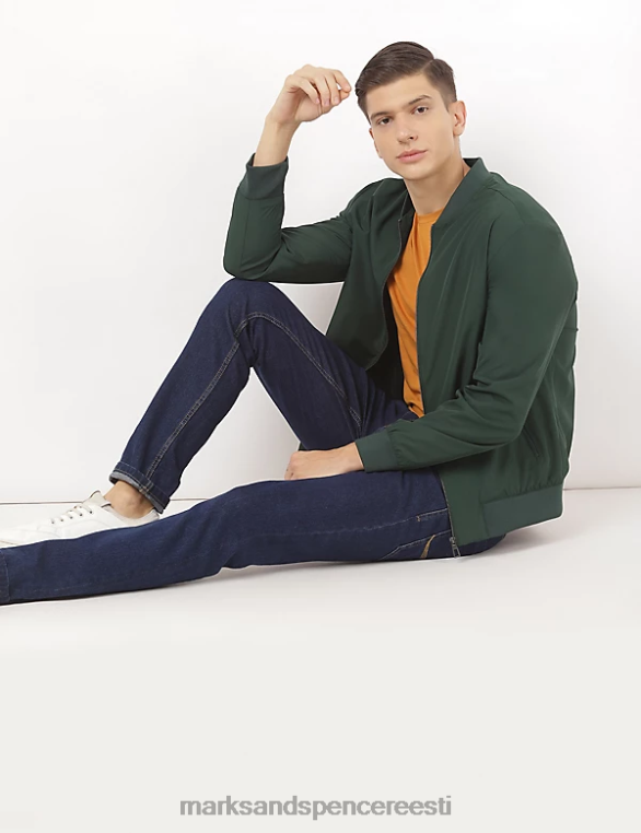 Riietus ee Marks & Spencer mehed suvine bomber jope tormirõivastega roheline NZTRN7097