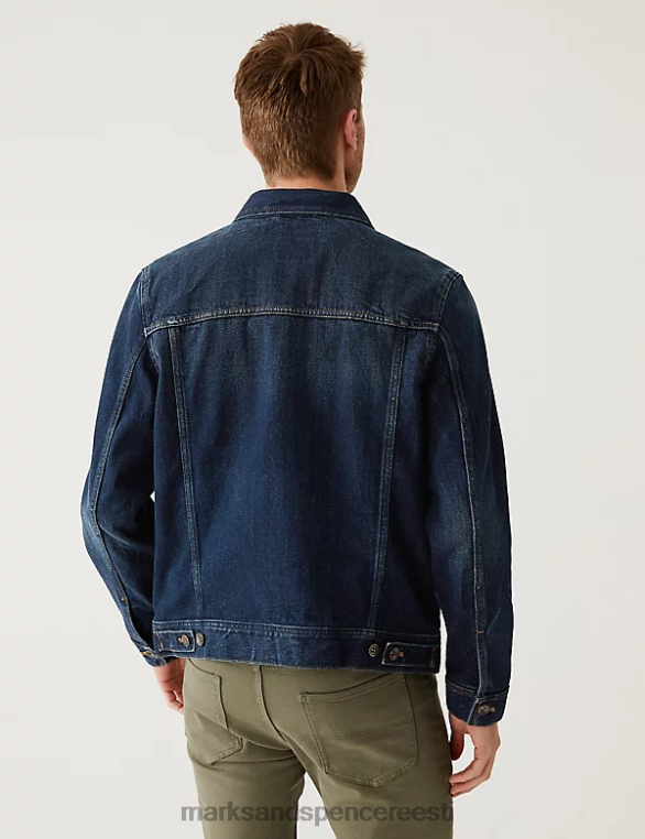Riietus ee Marks & Spencer mehed teksajakk indigo NZTRN5637