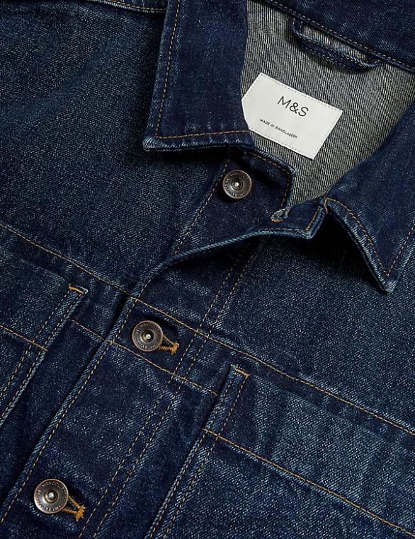 Riietus ee Marks & Spencer mehed teksajakk indigo NZTRN5637
