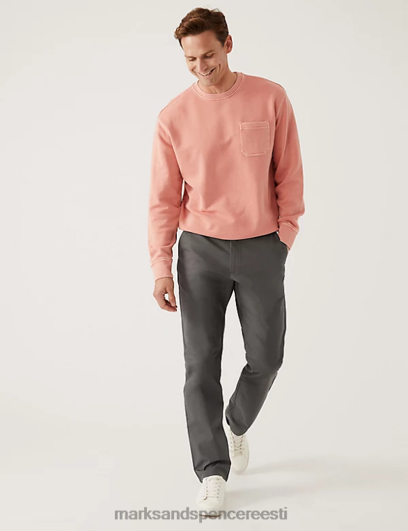 Riietus ee Marks & Spencer mehed 2pk tavalised venivad chinosid must/hall NZTRN5484
