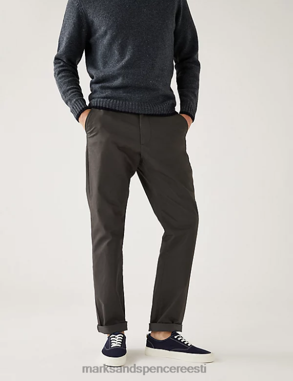 Riietus ee Marks & Spencer mehed 2pk tavalised venivad chinosid söe segu NZTRN5483