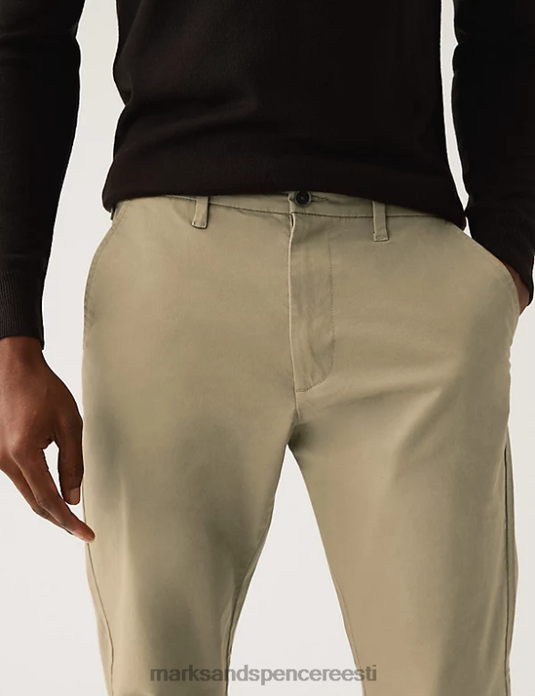 Riietus ee Marks & Spencer mehed lahtised venivad chinosid tume kivi NZTRN6565