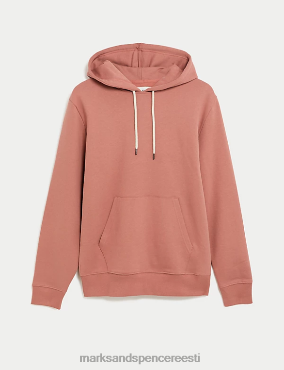 Riietus ee Marks & Spencer mehed puhtast puuvillast kapuuts antiikne roos NZTRN6274