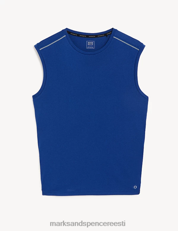 Riietus ee Marks & Spencer mehed kiiresti kuivav treeningtopp koobalt NZTRN6131