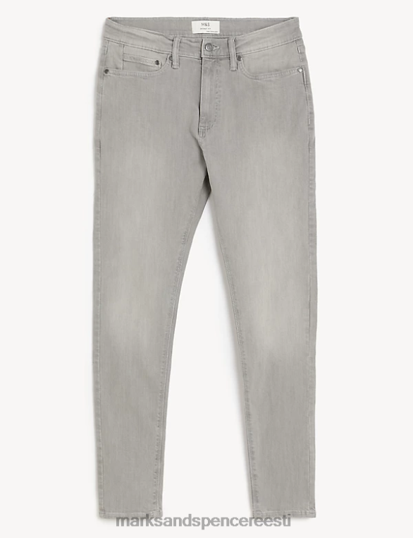 Riietus ee Marks & Spencer mehed kitsad venitusteksad helehall NZTRN7262