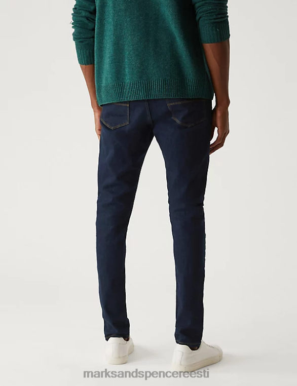 Riietus ee Marks & Spencer mehed kitsad venitusteksad indigo NZTRN7257