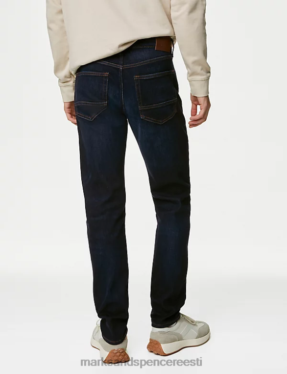 Riietus ee Marks & Spencer mehed slim fit 360 painduvad teksad indigo NZTRN7185