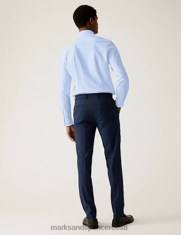 Riietus ee Marks & Spencer mehed Slim fit ülim veniv särk sinine NZTRN5270