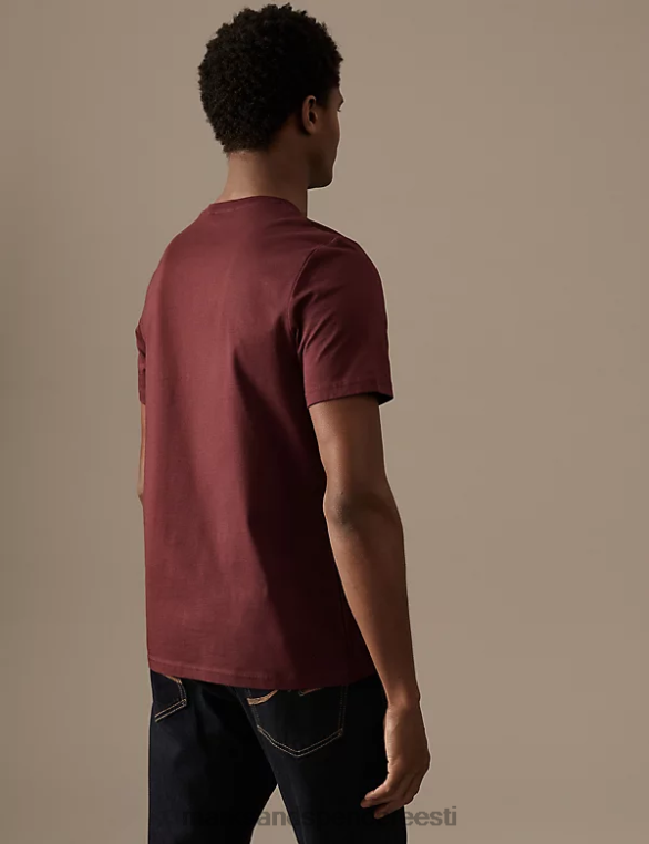 Riietus ee Marks & Spencer mehed puhtast puuvillast graafiline T-särk marja NZTRN6834