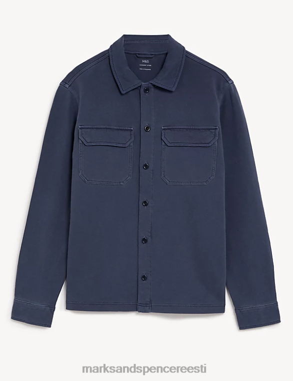 Riietus ee Marks & Spencer mehed puhtast puuvillast särk sinine NZTRN6597