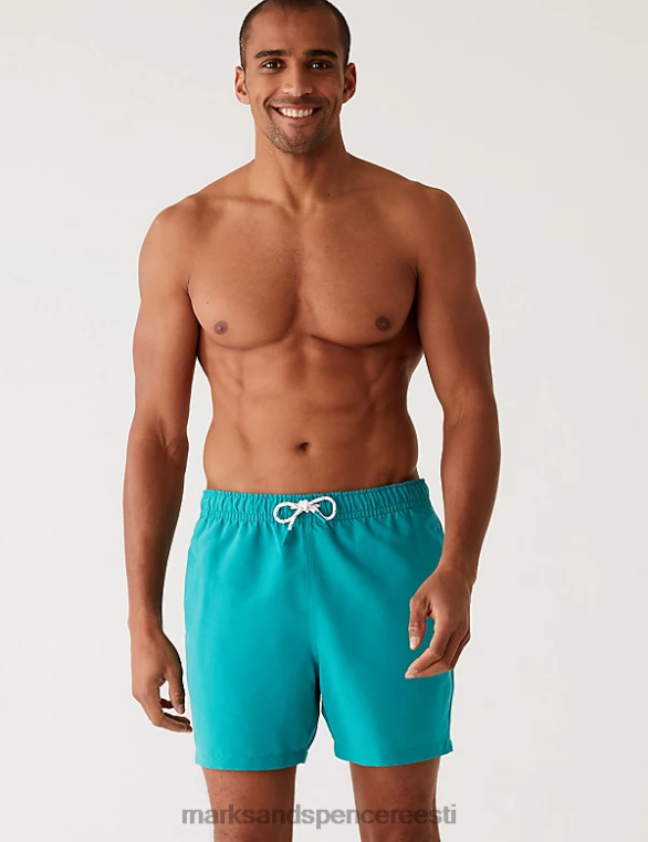 Riietus ee Marks & Spencer mehed kiiresti kuivavad ujumispüksid aqua NZTRN5131