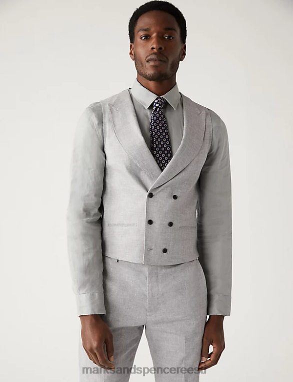 Riietus ee Marks & Spencer mehed Itaalia linane imevest helehall NZTRN5931