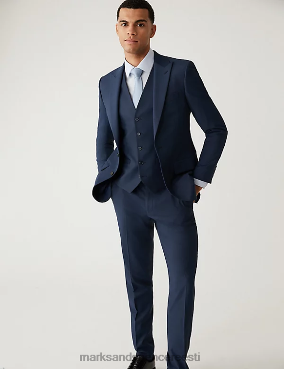 Riietus ee Marks & Spencer mehed vest indigo NZTRN6542