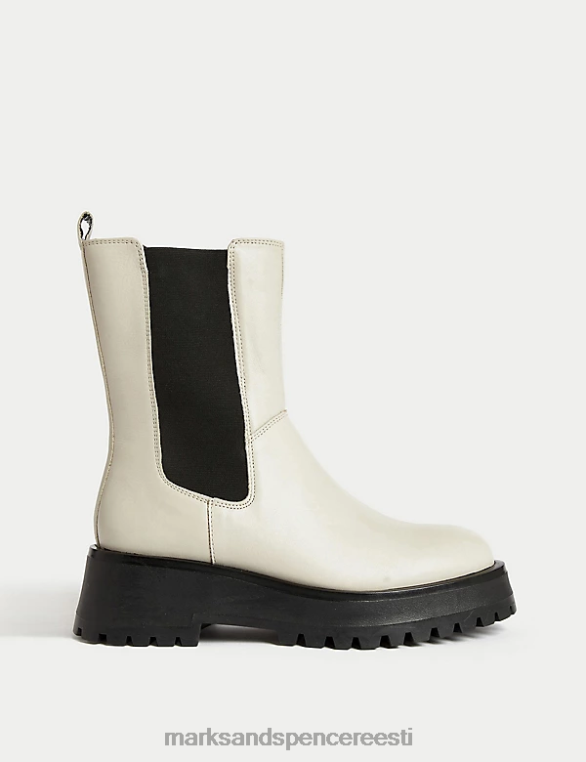 jalatsid ee Marks & Spencer naised nahast chelsea lamedad poolsaapad elevandiluust NZTRN1644