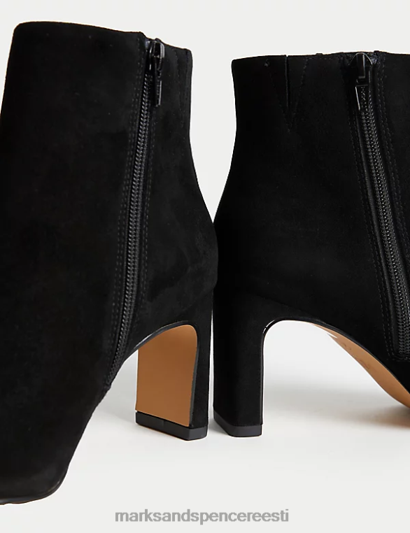 jalatsid ee Marks & Spencer naised suede statement teravatipulised poolsaapad must segu NZTRN1835