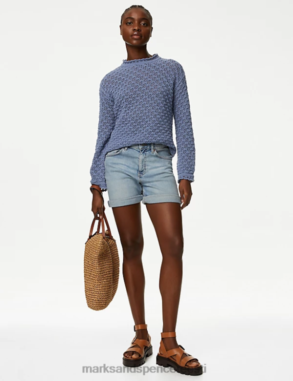 Riietus ee Marks & Spencer naised teksapüksid kerge indigo NZTRN1457