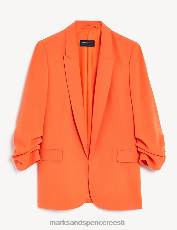 Riietus ee Marks & Spencer naised kõverate varrukatega bleiser mandariin NZTRN1264