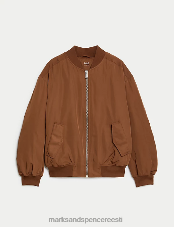 Riietus ee Marks & Spencer naised polsterdatud bomber jope iiris NZTRN1357