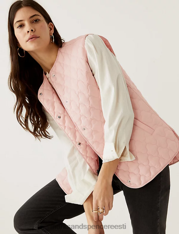 Riietus ee Marks & Spencer naised tepitud ümbris roosa kest NZTRN2801