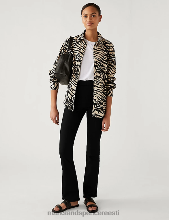 Riietus ee Marks & Spencer naised põletatud jeggings must NZTRN3059