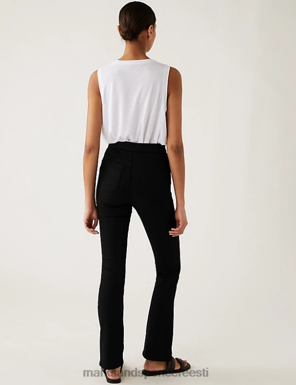 Riietus ee Marks & Spencer naised põletatud jeggings must NZTRN3059