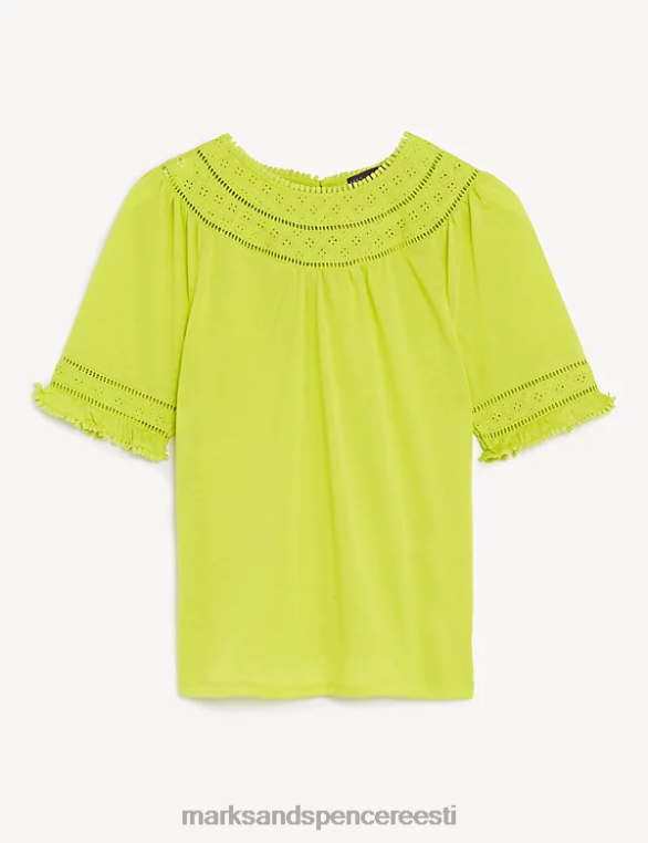 Riietus ee Marks & Spencer naised jersey pitsist sisetükk limeaad NZTRN1610