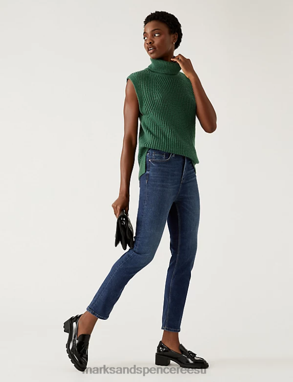 Riietus ee Marks & Spencer naised harper superpehmed sigaretiteksad indigo NZTRN3086