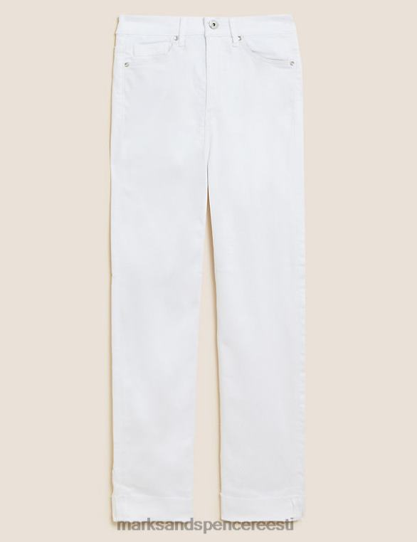 Riietus ee Marks & Spencer naised harper superpehmed sigaretiteksad pehme valge NZTRN3089