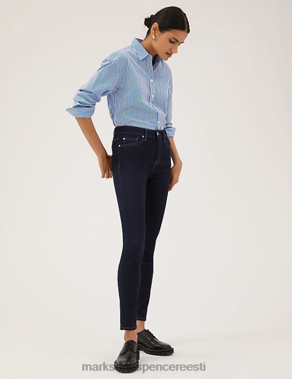 Riietus ee Marks & Spencer naised ivy kitsad teksad indigo segu NZTRN3413