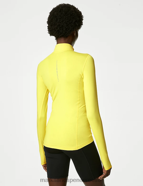 Riietus ee Marks & Spencer naised lehtri kaelus pool lukuga jooksev top happekollane NZTRN3467
