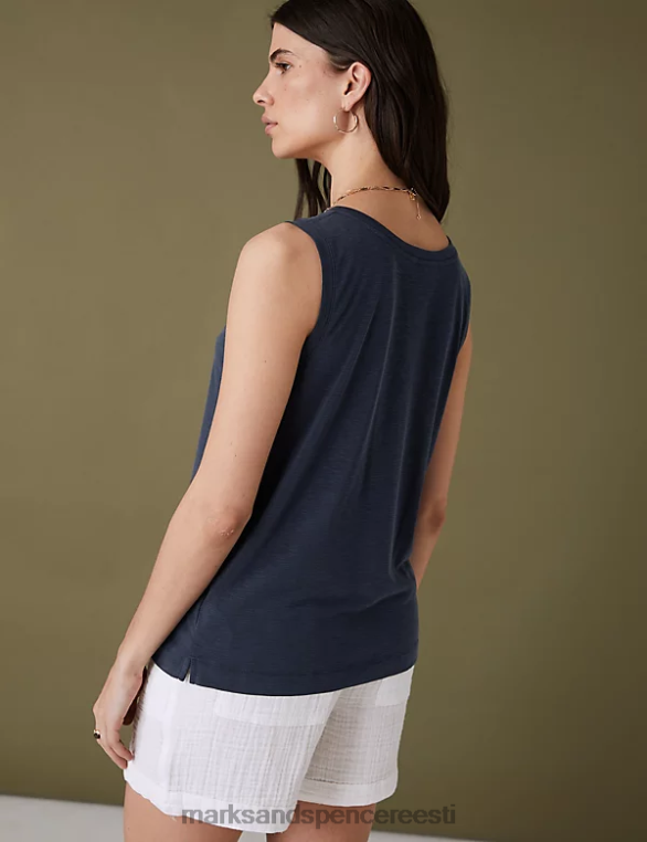 Riietus ee Marks & Spencer naised modaalrikas vest top merevägi NZTRN2337