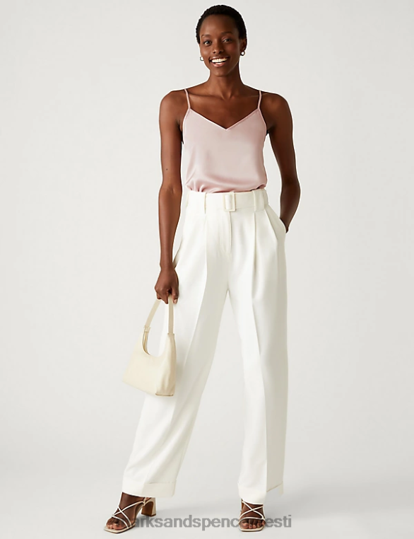 Riietus ee Marks & Spencer naised satiinist nukk top roosa kest NZTRN2950